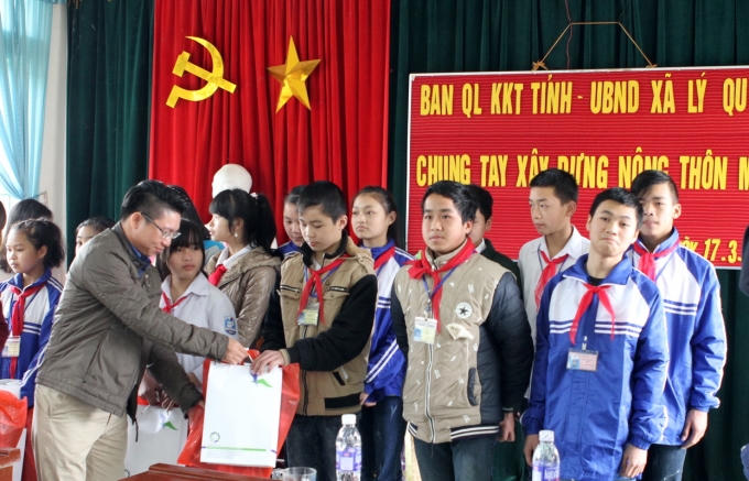 BID chung tay xây dựng nông thôn mới, hỗ trợ học sinh nghèo Cao Bằng