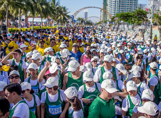 Sát ngày thi đấu, đã có gần 5.000 VĐV đăng ký tham dự cuộc thi.