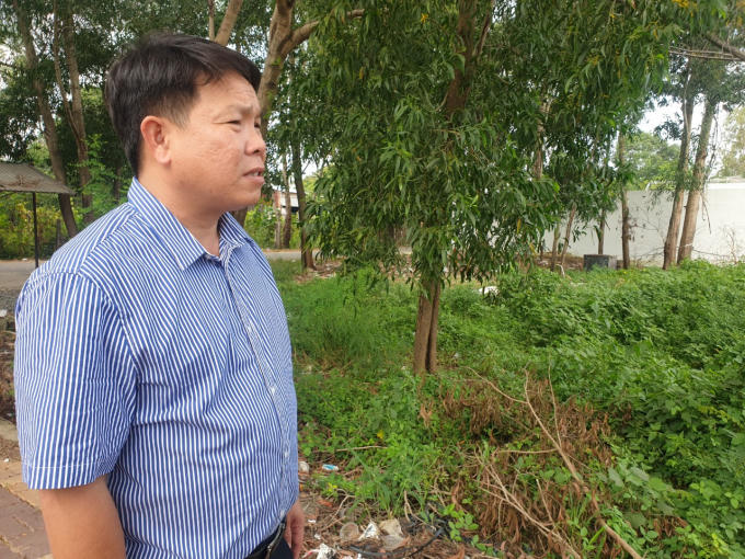 Ông Vũ Ngọc Lễ, là đời thứ 3 đi đòi lại quyền lợi cho gia đình