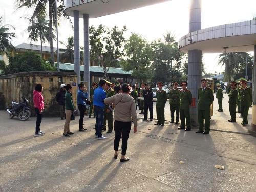 Trại tạm giam Công an tỉnh Quảng Ninh (Lán 14) nơi hai can phạm đang bị tạm giam. (Ảnh: báo Dân Việt)