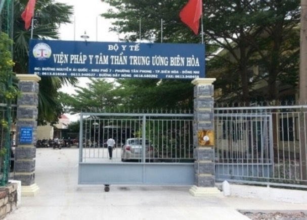 Viện Pháp y tâm thần TƯ Biên Hòa, nơi để xảy ra nhiều cái chết thương tâm.