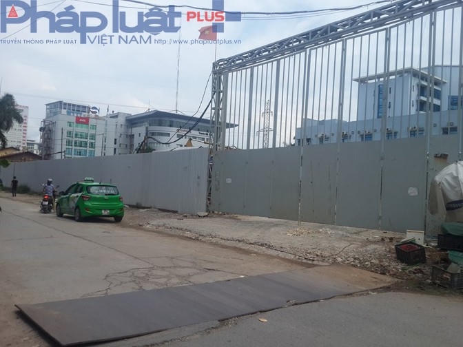 Dự án Mai Trang Tower nằm tại vị trí "vàng", số 16 Phạm Hùng, thế nhưng chủ đầu tư lại không hề trưng biển dự án.