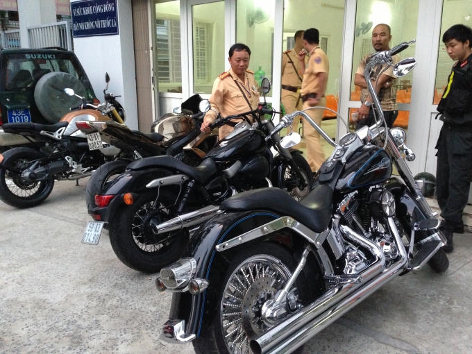 Đà Nẵng: Xử phạt hàng loạt xe mô tô khủng gây “náo loạn” trên phố