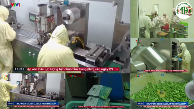 Toàn bộ sản phẩm của Tiến Hạnh sản xuất trên dây chuyền tiên tiến, hiện đại đạt chuẩn GMP.