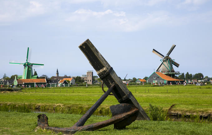 Chiếc mỏ neo- chứng tích về những hạm đội Hà Lan từng chinh phục năm châu.