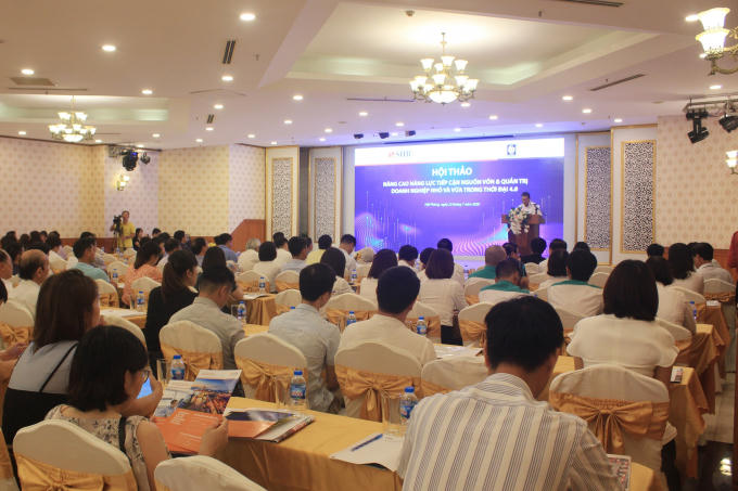 Hội thảo do SHB và VinaSMEs phối hợp tổ chức đã thu hút đông đảo sự quan tâm của doanh nghiệp trên địa bàn thành phố Hải Phòng.