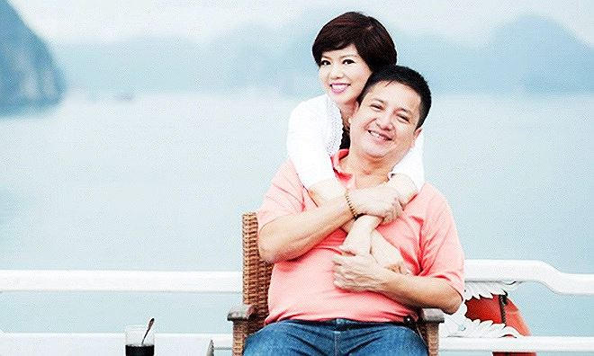Vợ chồng NSƯT Chí Trung.