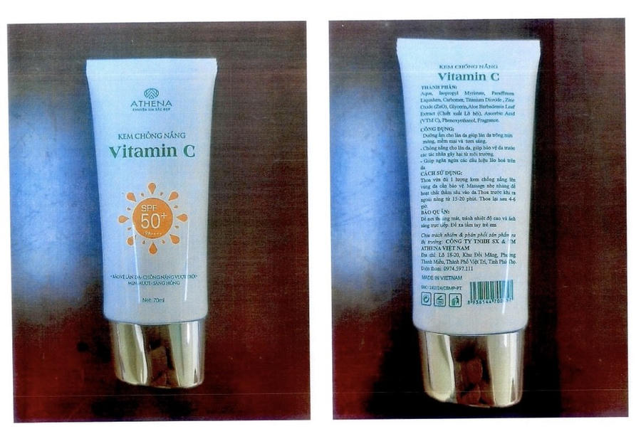 Kem chống nắng Vitamin C.