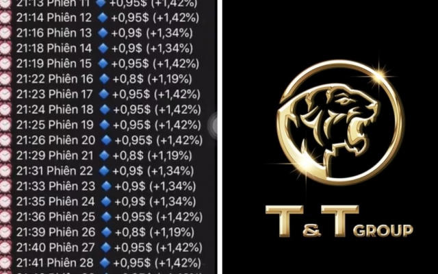 Phát hiện sàn tiền ảo mạo danh thương hiệu Tập đoàn T&T Group