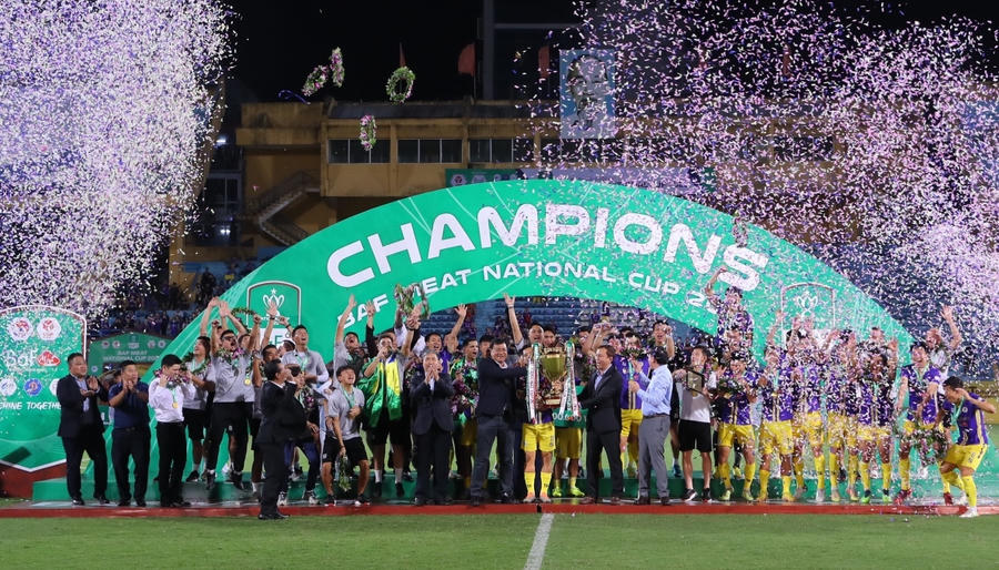 Hà Nội FC lần thứ 3 liên tiếp vô địch Cúp Quốc gia