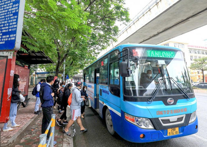 Hệ thống vận tải hành khách công cộng bằng xe buýt sẽ được điều chỉnh linh hoạt để phù hợp với phương án phân luồng giao thông.