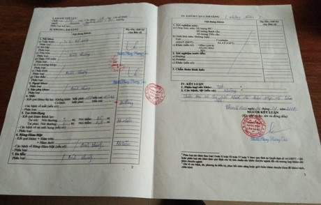 Lễ t&acirc;n ph&ograve;ng kh&aacute;m cũng c&oacute; thể cấp giấy kh&aacute;m sức khỏe