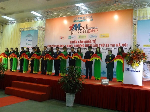 Đây là lần thứ 22 liên tiếp Triển lãm chuyên ngành Y Dược được tổ chức Ảnh: Ngọc Nga