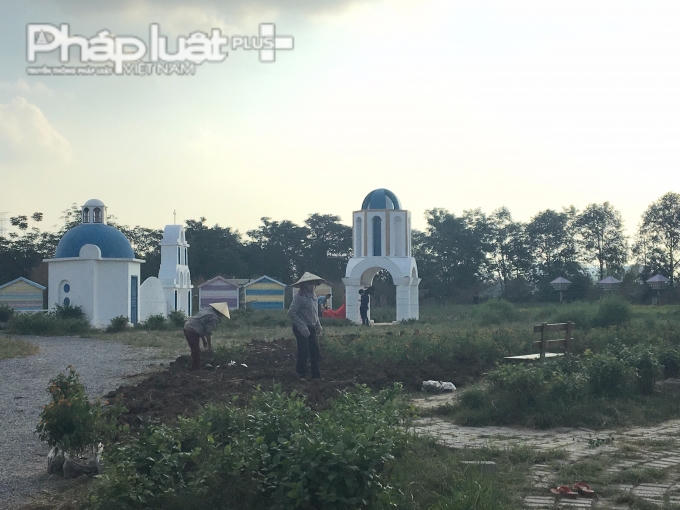 Phim trường nằm trên đất dự án Gamuda City thuộc phường Yên Sở.