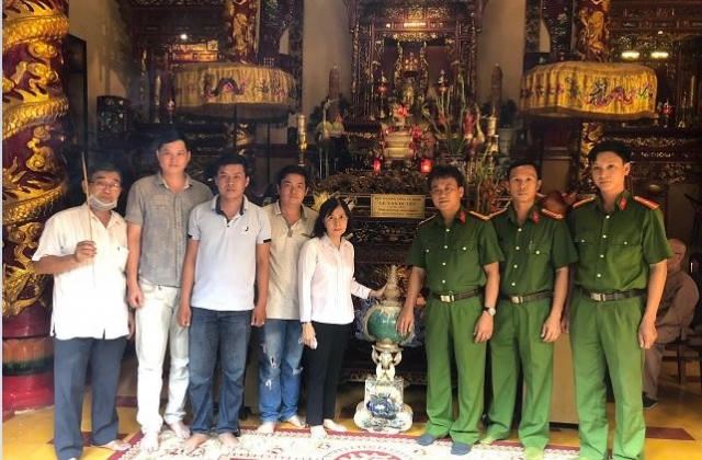 Tên trộm bán trái châu hơn 300 triệu ở lăng Ông Bà Chiểu với giá 13 triệu đồng