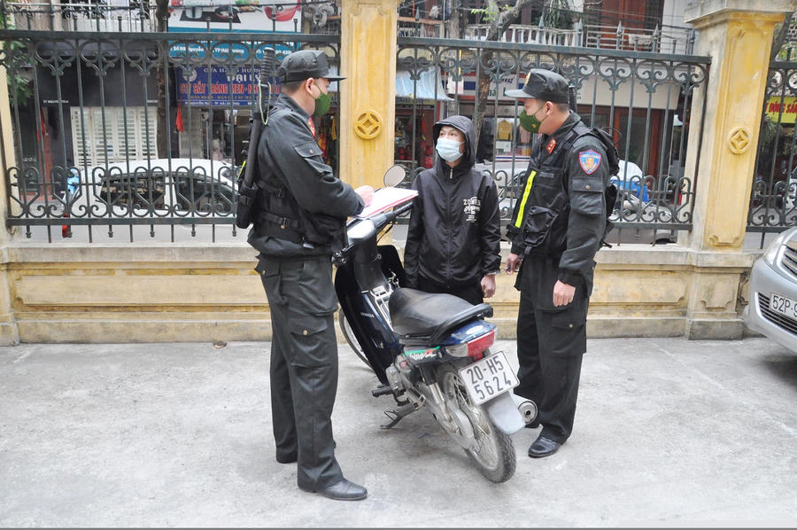 Đối tượg bị bắt giữ.