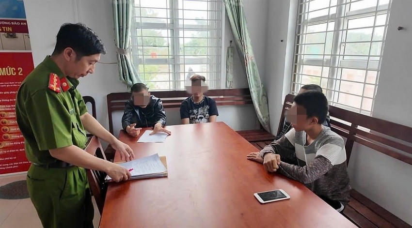 Công an Ninh Thuận xử lý các trường hợp gây rối trật tự công cộng.