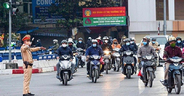Hà Nội sẽ xử lý nghiêm vi phạm giao thông từ ngày 15/3. (Hình mình họa)