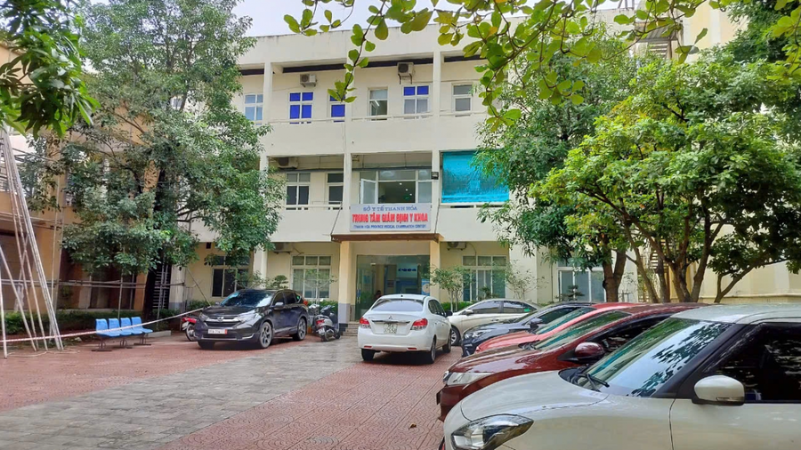 Trụ sở Trung tâm Giám định y khoa Thanh Hóa.
