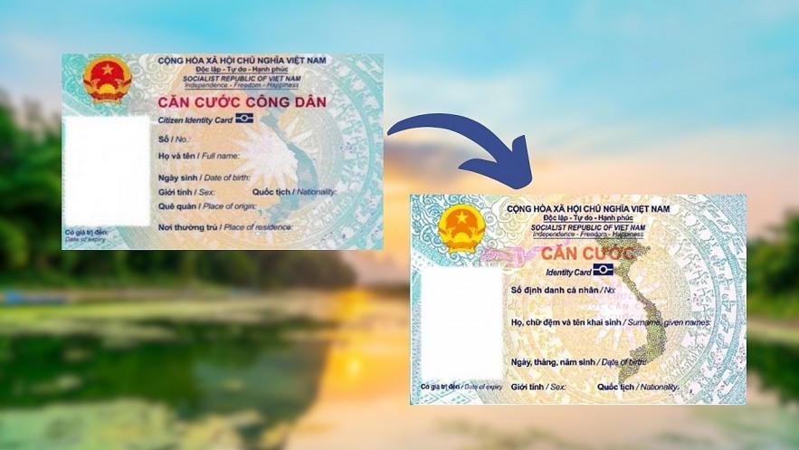 Cấp đổi thẻ căn cước trực tuyến được giảm 50% lệ phí. (Ảnh minh họa)