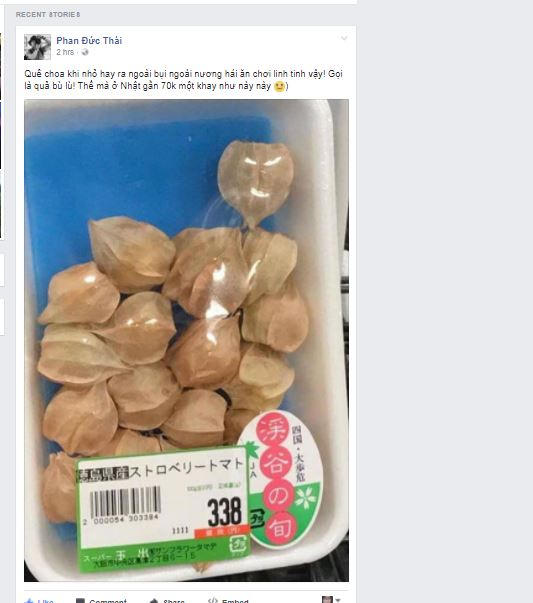 Vỉ tầm bóp được bán trong siêu thị Nhật "gây bão" cộng đồng người Việt ở Nhật Bản.