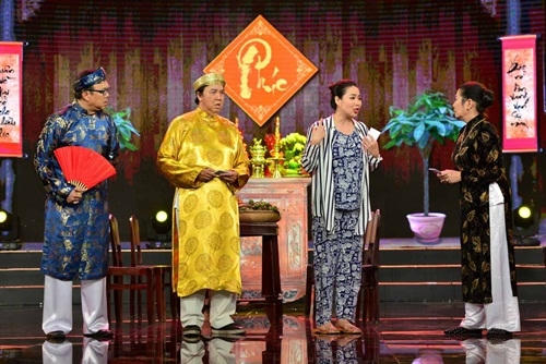 Chí Tài “tát” Lê Khánh vì hát nhép
