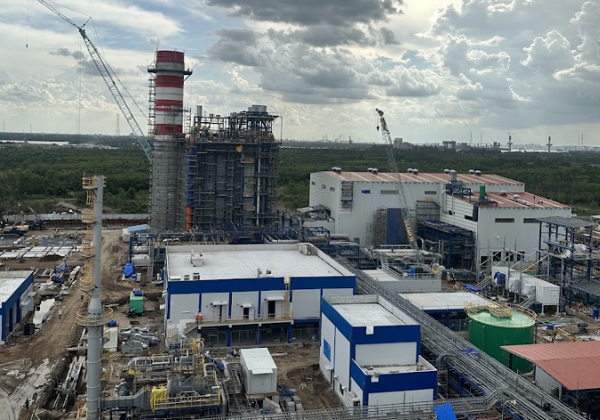 Một góc dự án nhiệt điện.
