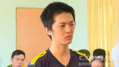 Bị cáo Dương tại tòa.