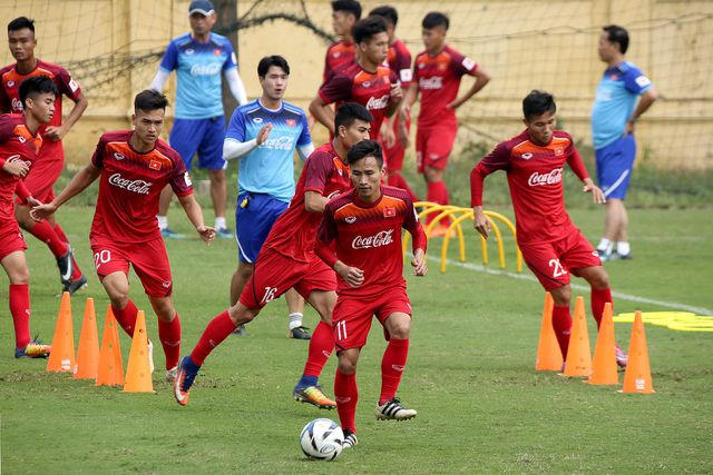 U23 Việt Nam nằm ở bảng K cùng 3 đội bóng Đông Nam Á bao gồm Thái Lan, Indonesia và Brunei. (Ảnh: Gia Hưng)