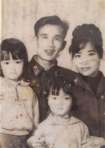 Gia đình Vân Dung. Ảnh: internet.