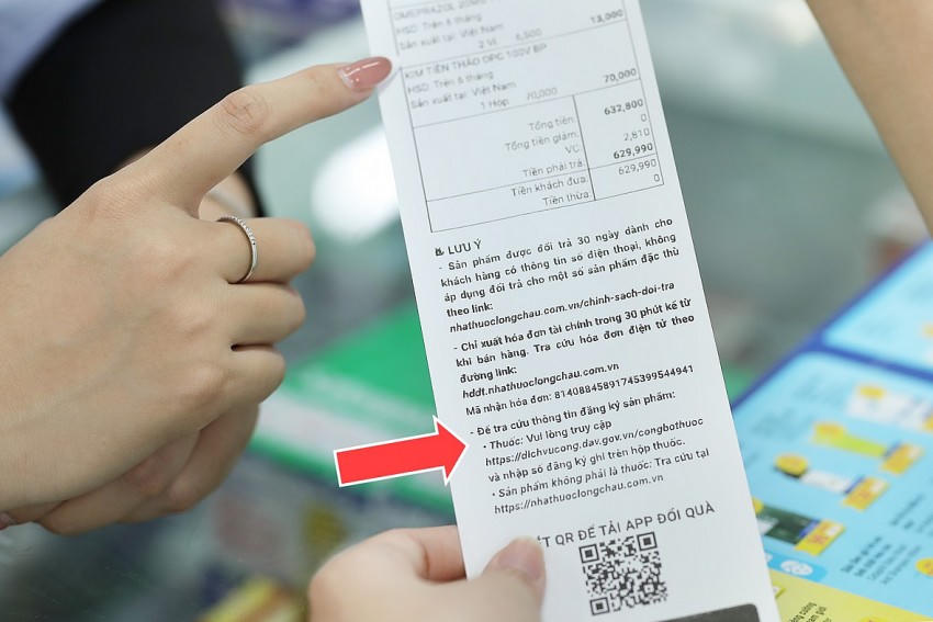 Chuỗi nhà thuốc đầu tiên tại Việt Nam minh bạch xuất xứ sản phẩm.