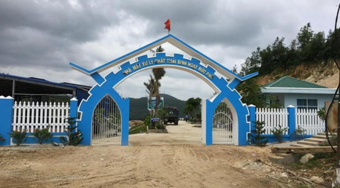 Nhà máy xử lý chất thải sinh hoạt Đức Phổ (Nguồn: moitruongmd.com).