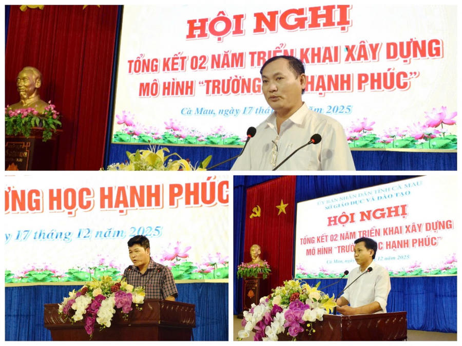 Đại biểu tham luận tại Hội nghị.