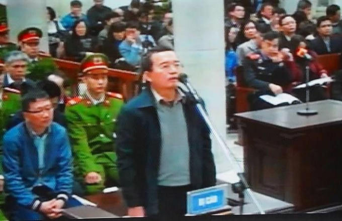 Bị cáo Nguyễn Quốc Khánh.