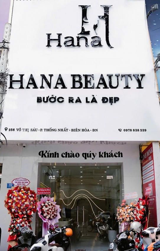 Hana Beauty Spa khai trương tại địa chỉ 256 Đường Võ Thị Sáu.