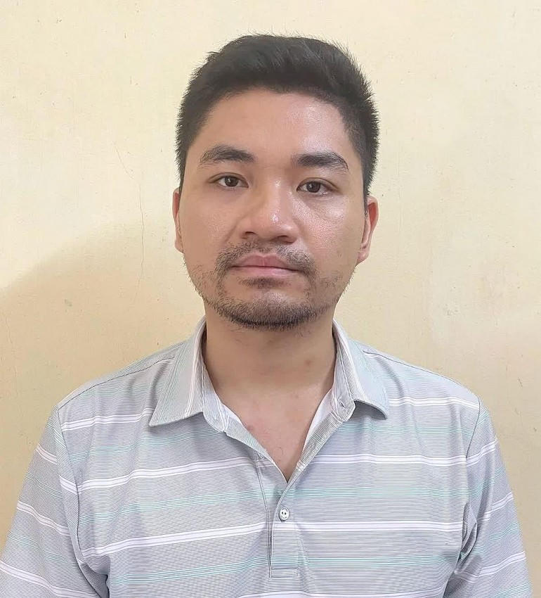 Đối tượng Phạm Tiến Cường (Công an Tuyên Quang).