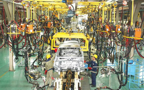 Dây chuyền lắp ráp, sản xuất ô tô của Hyundai Thành Công