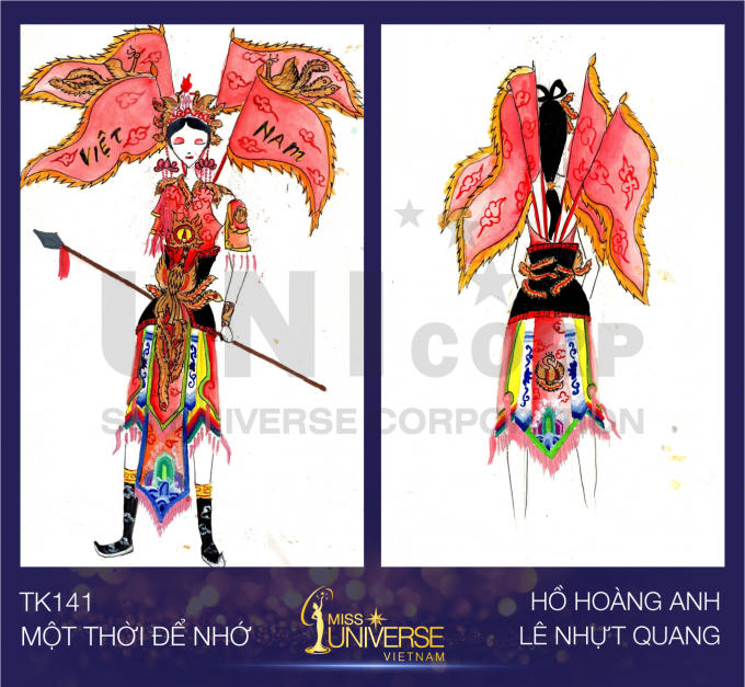 H&eacute; lộ những thiết kế trang phục d&acirc;n tộc cho đại diện Việt Nam tham gia Miss Universe 2017