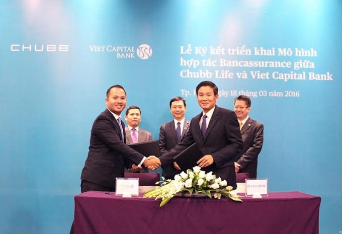 Viet Capital Bank chính thức hợp tác cùng Chubb Life.