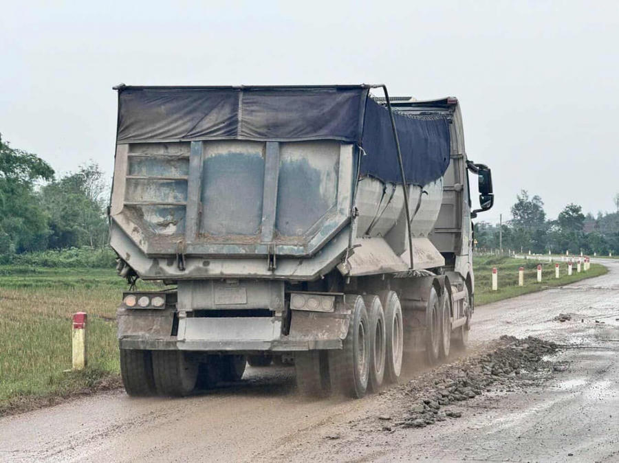 Đường thiết kế có tải trọng 12 tấn.