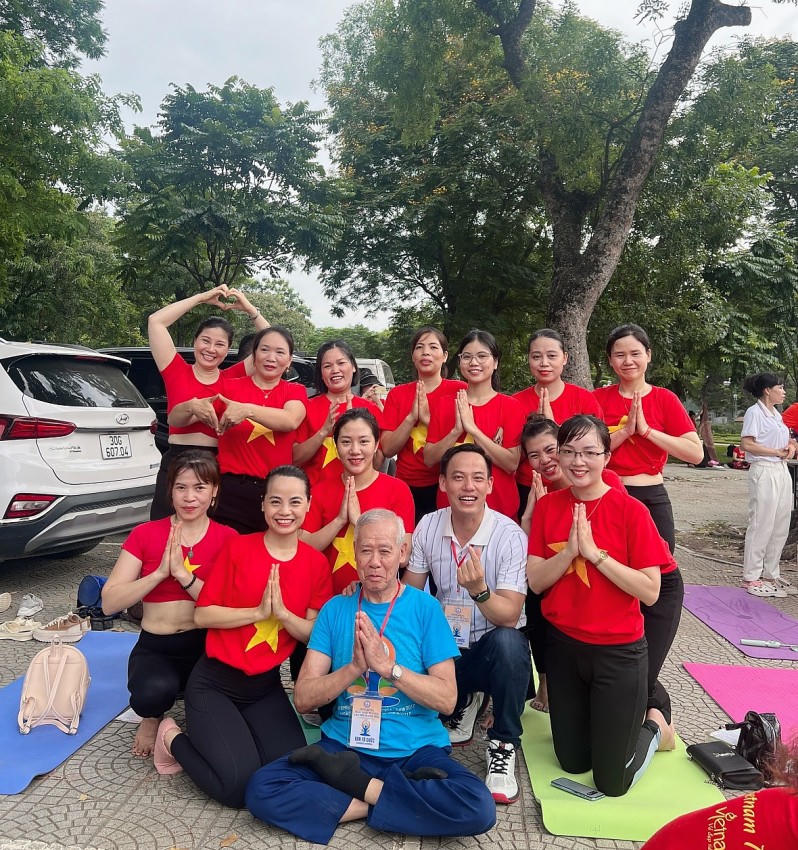 Yoga nhằm khuyến khích, lan tỏa phong trào tập luyện Yoga tới người dân Thủ đô và cộng đồng, góp phần giúp mọi người sống vui, khỏe, tích cực hơn.