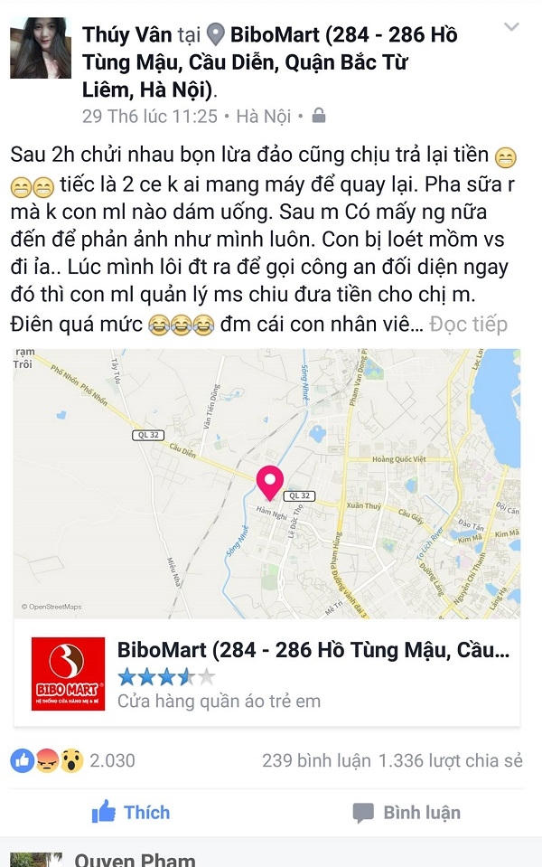 Sau khi bài viết đăng tải đã nhận được rất nhiều bình luận, like và chia sẻ chủ yếu là của các bà mẹ bỉm sữa.