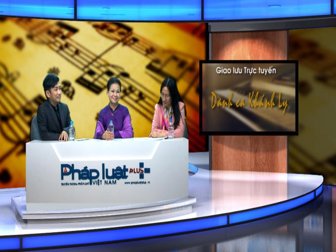 Danh ca Khánh Ly tại tòa soạn Phapluatplus