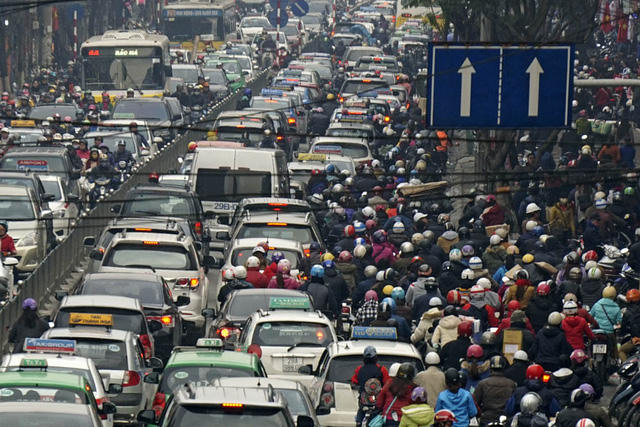 Hà Nội sẽ phân vùng hoạt động của xe taxi trên địa bàn thành phố