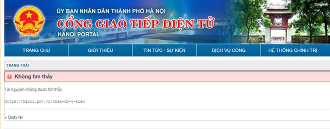 Hệ thống khảo sát ý kiến người dân về loa phường của Sở Thông tin - Truyền thông Hà Nội bất ngờ tạm dừng vì số lượng người bình chọn tăng vọt.