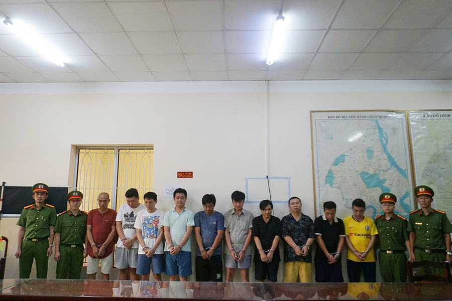 Các đối tượng liên quan tới vụ án bị bắt giữ.