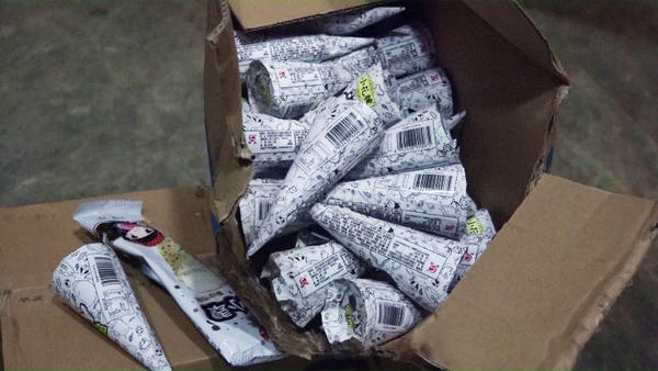 Lô hàng nhập lậu.