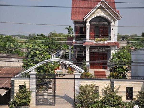 Nhà ông Nguyễn Văn Út - Bí thư Huyện ủy huyện Đức Hòa