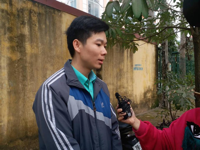 Hoàng Công Lương chia sẻ trước báo chí.