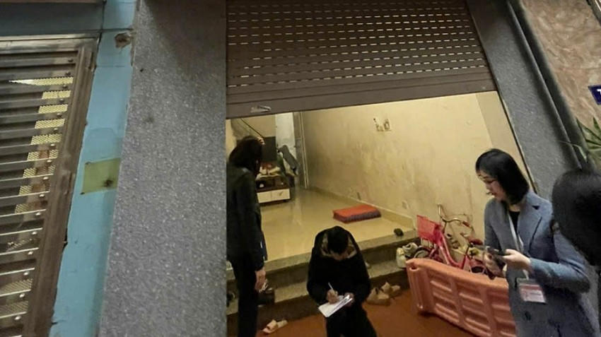 Ngôi nhà nơi xảy ra sự việc.